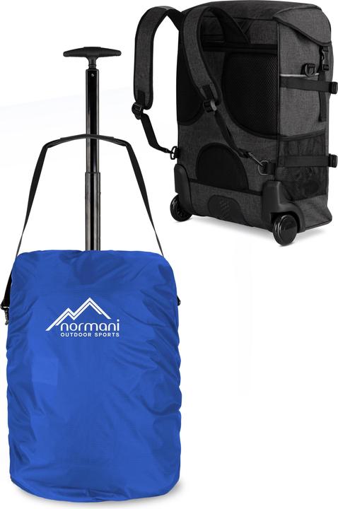Normani Rucksack und Regenüberzug (37 l, Handgepäck (bis 50l))