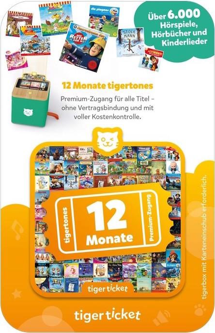 Produktbild Tigermedia Tigerticket 12 Monate DE Edition (Deutsch)