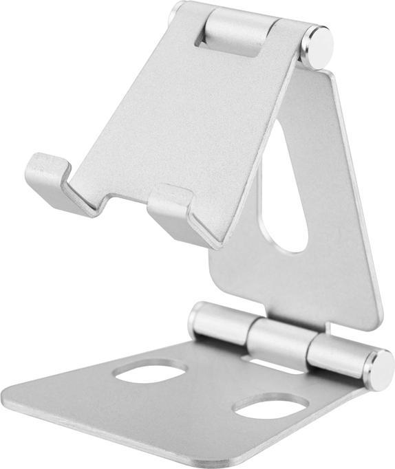 Image du produit EKO Support de table pliable pour smartphones et tablettes, pivotant à 270°.