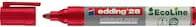 Immagine prodotto Edding Marcatore per lavagna bianca 28 EcoLine (Rosso, 3 mm, 1 x)