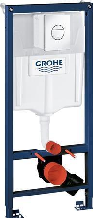 Grohe SOLIDO 4-i-1 WC installationssaet, krom