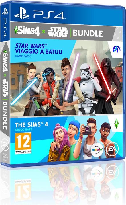 EA Games The Sims 4: Star Wars - Journey to Batuu, PS4 Bundle English, Italian PlayStation 4 (PS4, IT)