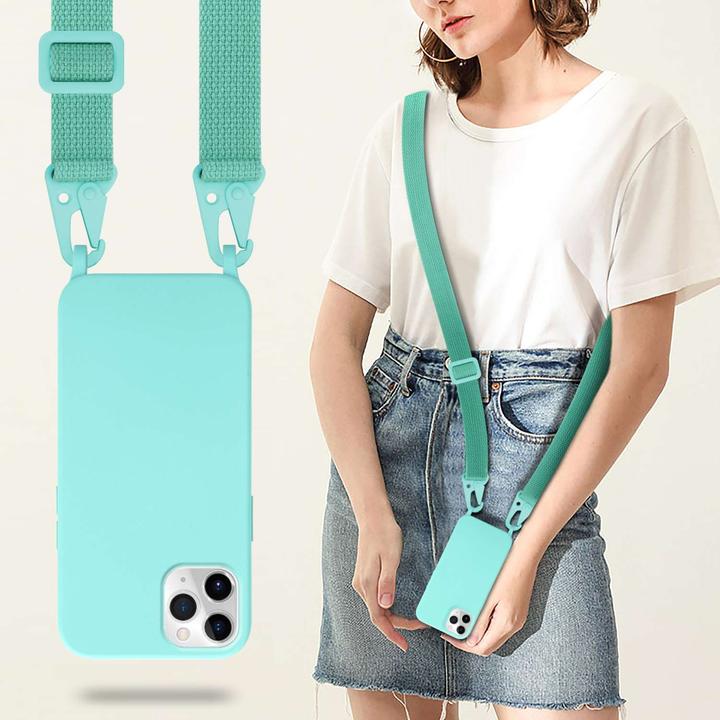 Image du produit Cadorabo TPU Cover Chaîne de téléphone portable Liquid (Apple iPhone 11 Pro Max)