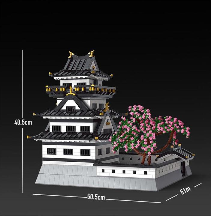 Actual product image Mould King Himeji Castle