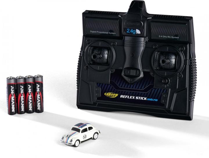 Produktbild Carson 1:87 VW Beetle Rallye 2.4G 100% RTR (RTR Ready-to-Run)