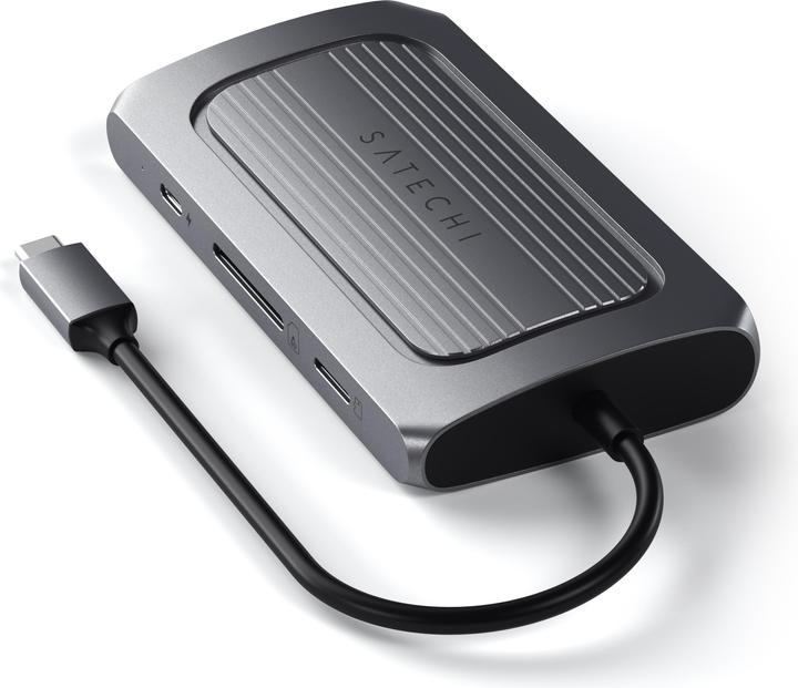 Produktbild Satechi USB-C-Station/Replikator (U4MA3M) (USB-C, 7 Ports)