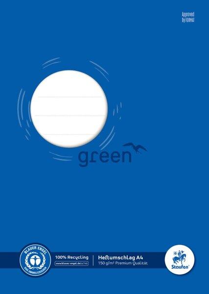 Image du produit Staufen 10 ® couvertures de cahiers green bleu papier DIN A4 (A4)