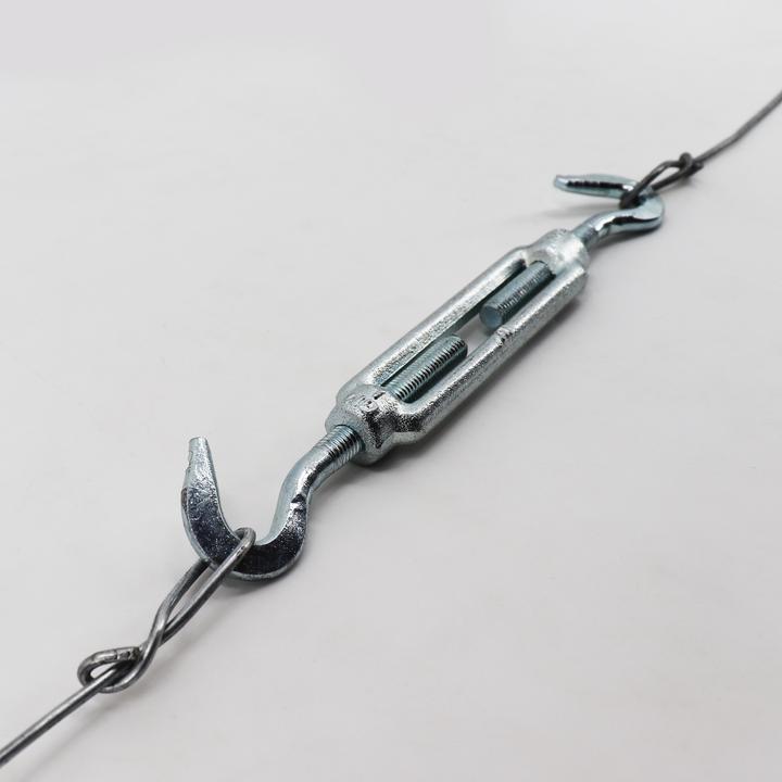 Actual product image Aquagart 50 Seilspanner für Wildzaun Fostzaun Spannschloss Drahtspanner 2 Haken