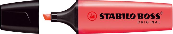 Produktbild STABILO BOSS ORIGINAL Textmarker (Rot, 2 mm, 1 x)