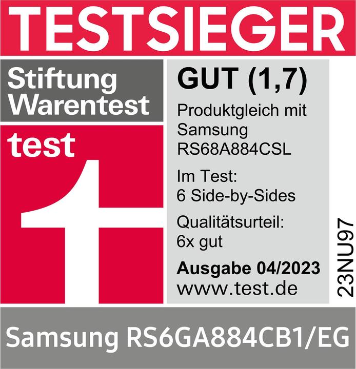 Produktbild Samsung Sams SideB RS6GA884CB1/EG C bk (635 l)