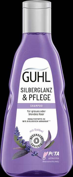 Actual product image Guhl Silberglanz & Pflege Shampoo (250 ml, Liquid shampoo)