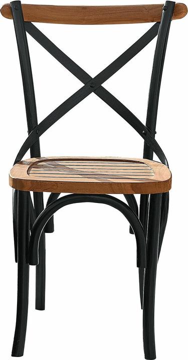 Produktbild Loberon Stuhl Kirkdale schwarz/braun