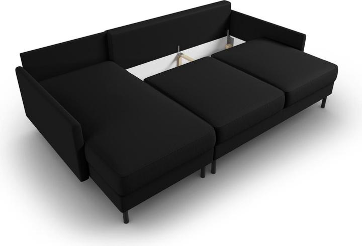 Actual product image Micadoni Left Corner Sofa With Bed Function And Box, "Scott", 5 Seats, 212x142x87Made in Europe (Corner sofa)