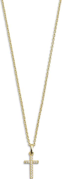 Xenox Modern Classic Kreuz Halskette (Silber 925, 40 - 45 cm)