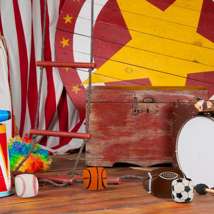 Actual product image Relaxdays 24x circus balls