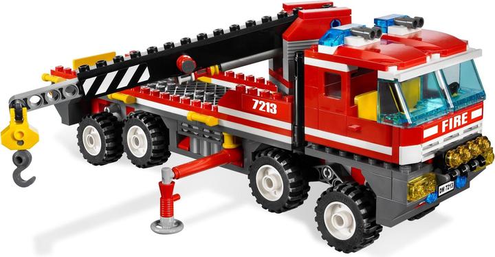 Produktbild LEGO City Feuerwehr-Truck mit Löschboot (7213, LEGO City)