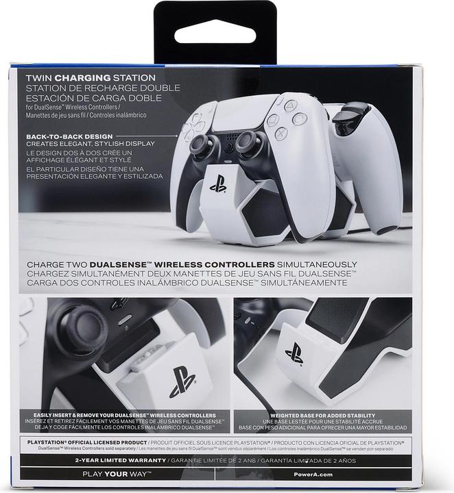 Actual product image PowerA Twin Charging Station for DualSense Wireless Controllers (EU) (PS5)