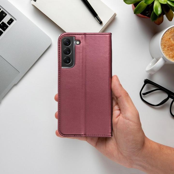 Produktbild OEM Book case SMART MAGNETO Book case for SAMSUNG M16 5G burgundy (Samsung Galaxy A16 5G)
