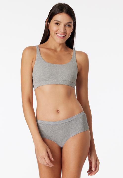 Actual product image Schiesser Pure Rib Bustier (Single pack, 38 A)