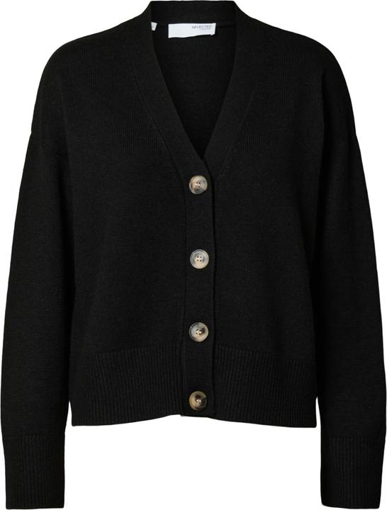 Selected Femme V-Ausschnitt Strickjacke (L)