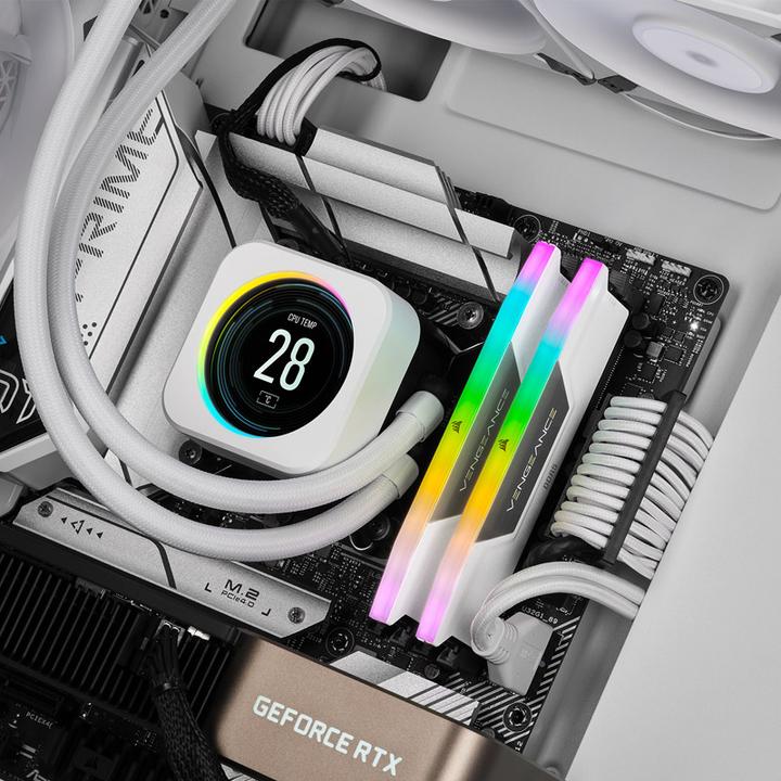 Produktbild Corsair Vengeance RGB (2 x 16GB, 5200 MHz, DDR5-RAM, DIMM)