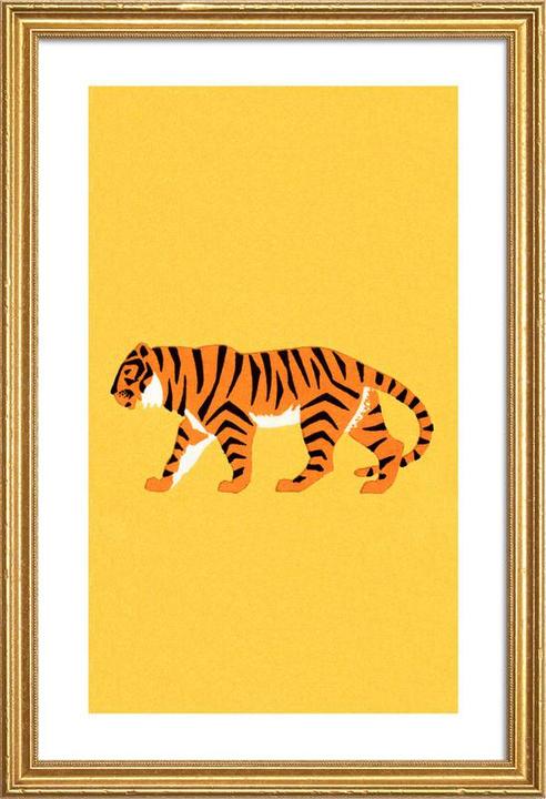 Produktbild Juniqe Tiger Yellow (60 x 90 cm)