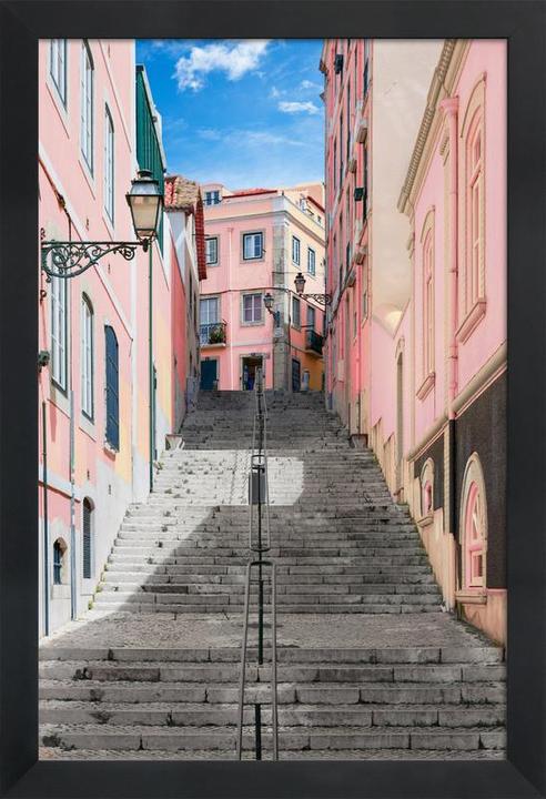 Produktbild Juniqe Pink Stairway (60 x 90 cm)