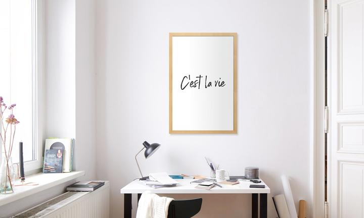 Actual product image Juniqe C'est La Vie (60 x 90 cm)