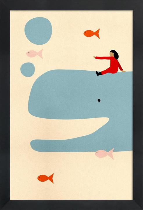 Immagine prodotto Juniqe Un'avventura nell'oceano (60 x 90 cm)