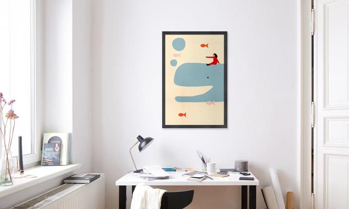 Immagine prodotto Juniqe Un'avventura nell'oceano (60 x 90 cm)