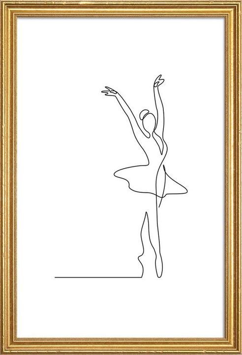 Actual product image Juniqe Ballet (60 x 90 cm)
