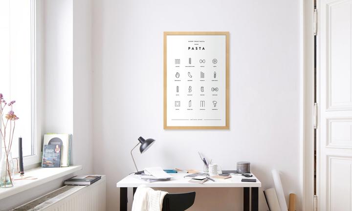 Image du produit Juniqe Pasta chart (60 x 90 cm)