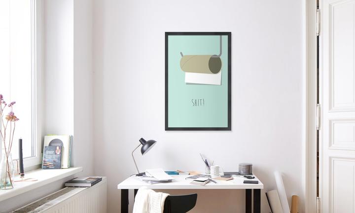 Actual product image Juniqe Shit (60 x 90 cm)