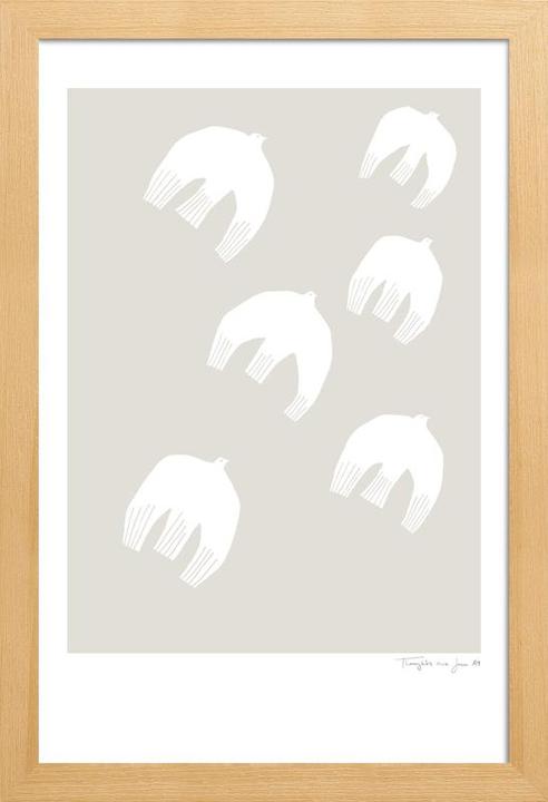 Immagine prodotto Juniqe I pensieri sono liberi n. 1 (60 x 90 cm)