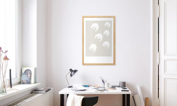 Immagine prodotto Juniqe I pensieri sono liberi n. 1 (60 x 90 cm)