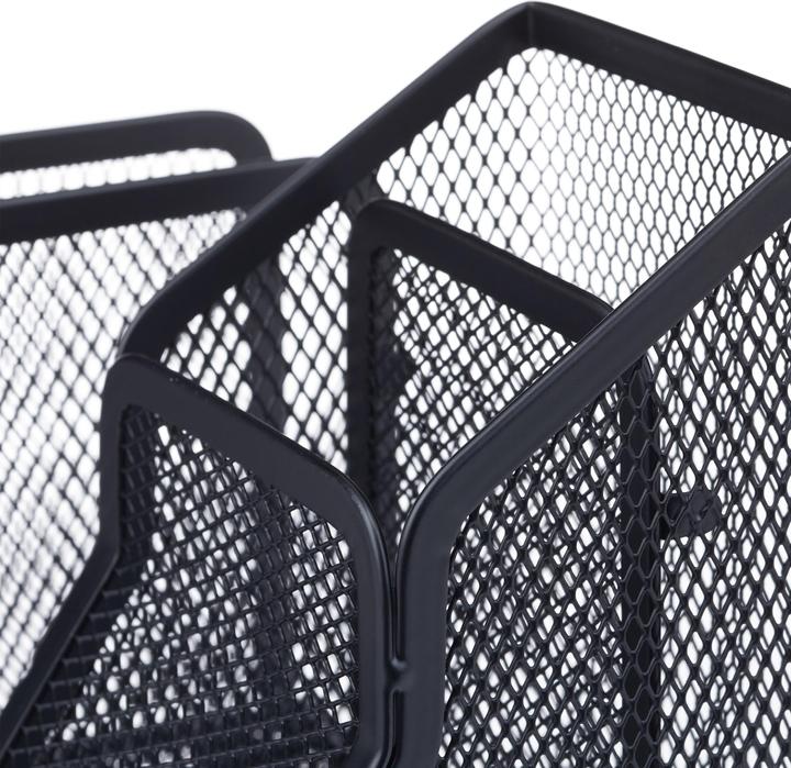 Actual product image Relaxdays Mesh Desk Organizer with Letter Rack