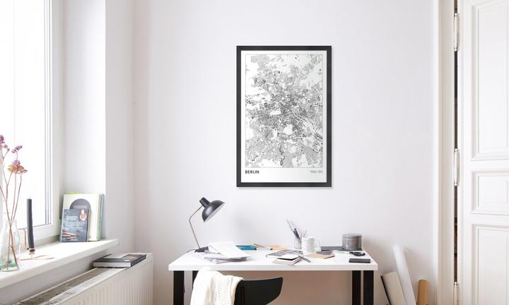 Immagine prodotto Juniqe Mappa di Berlino (60 x 90 cm)