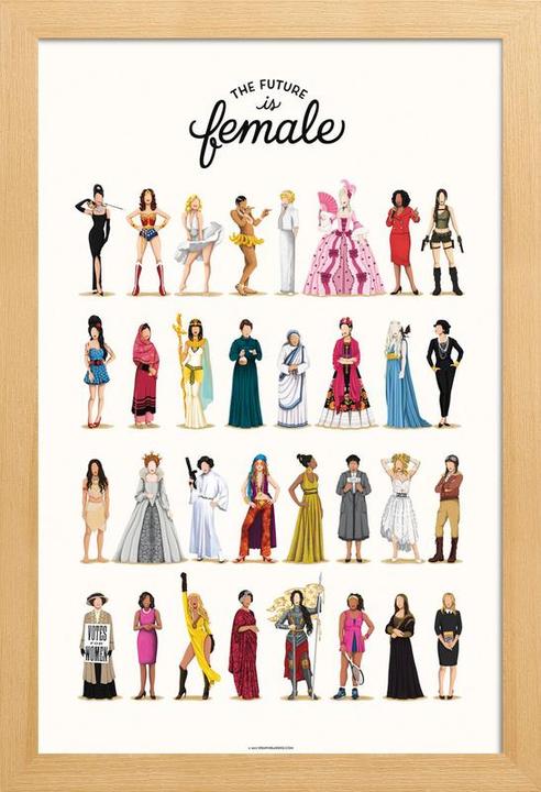 Produktbild Juniqe The Future Is Female (60 x 90 cm)