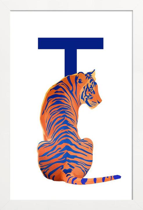 Immagine prodotto Juniqe T Tigre (60 x 90 cm)