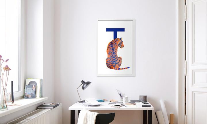 Immagine prodotto Juniqe T Tigre (60 x 90 cm)