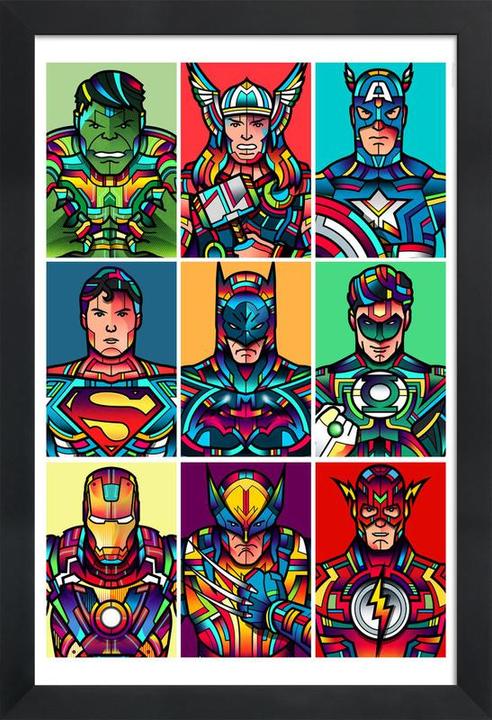 Immagine prodotto Juniqe Super Pop (60 x 90 cm)