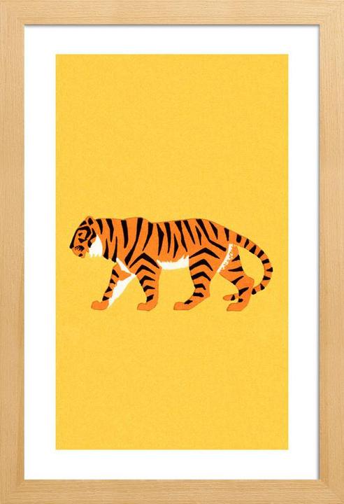 Produktbild Juniqe Tiger Yellow (60 x 90 cm)