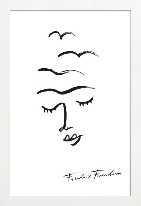 Produktbild Juniqe Frida X Freedom (60 x 90 cm)