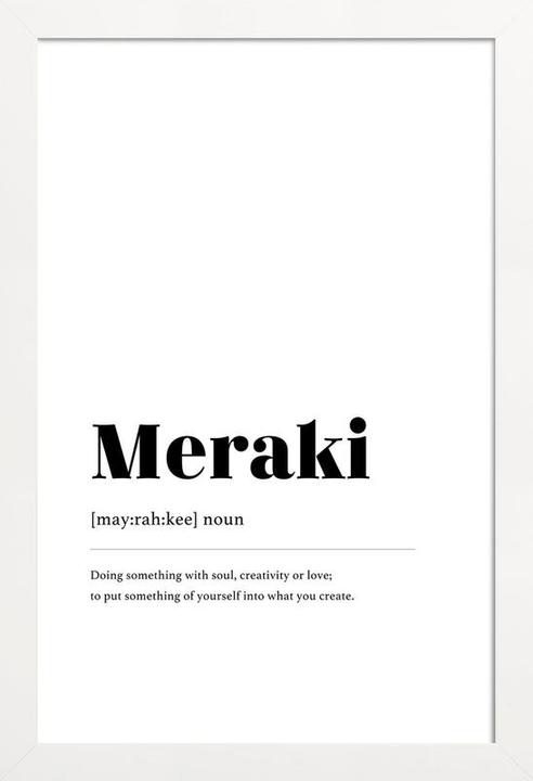 Produktbild Juniqe Meraki (60 x 90 cm)