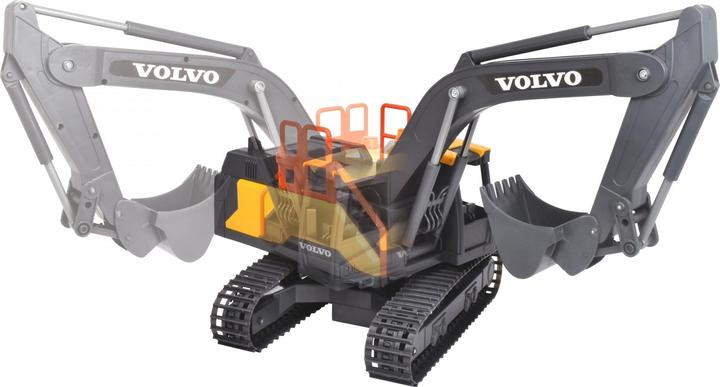 Actual product image Dickie RC Volvo Mini Excavator Steerable Excavator