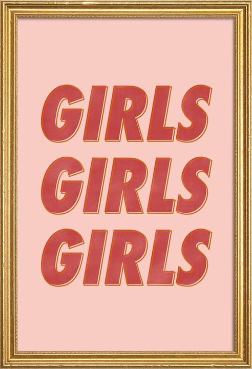 Produktbild Juniqe Girls Red (60 x 90 cm)