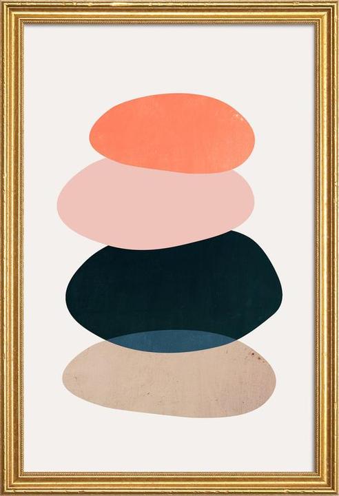 Juniqe River Stone (60 x 90 cm)
