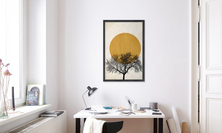 Actual product image Juniqe Wintermorgen (60 x 90 cm)