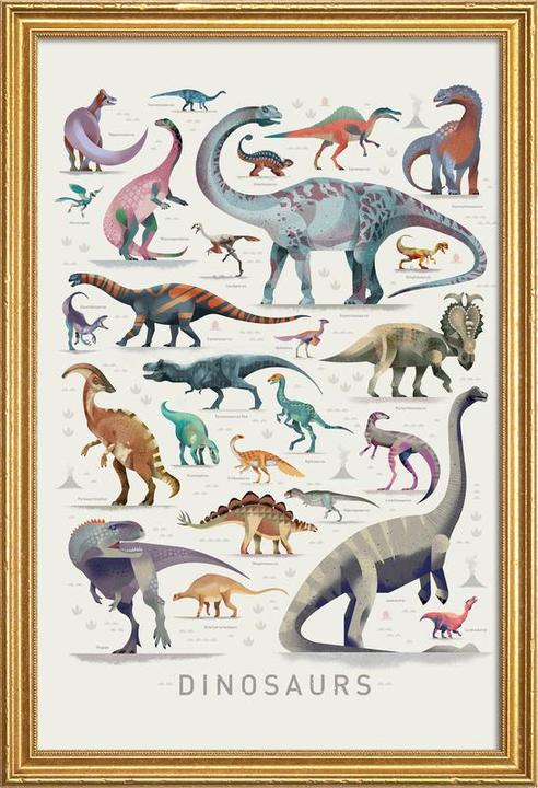 Produktbild Juniqe Dinosaurs (60 x 90 cm)