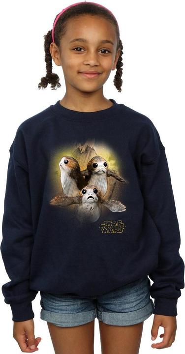 Star Wars The Last Jedi Porgs Brushed Sweatshirt Mädchen
